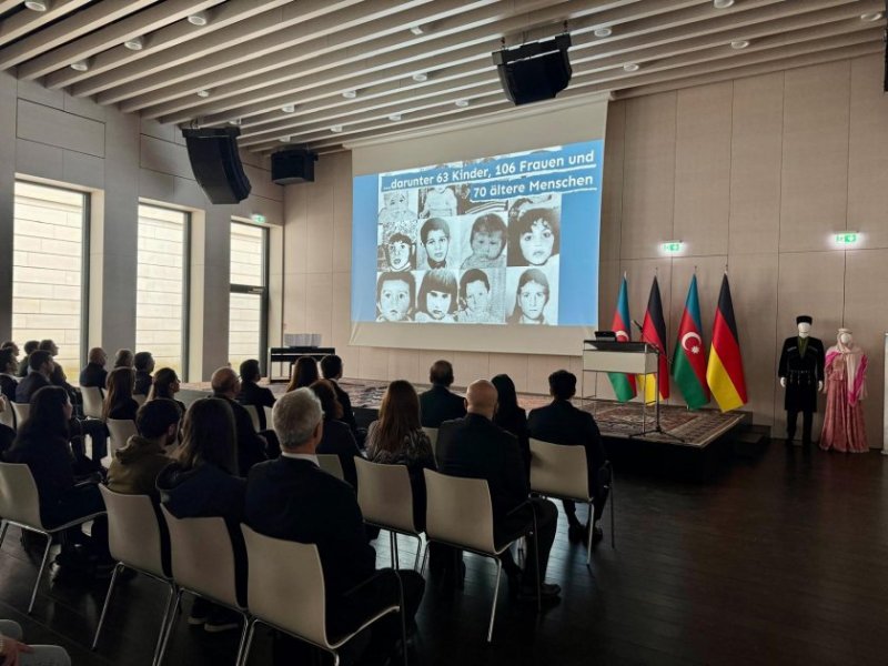 Khojaly genocide anniversary marked in Germany