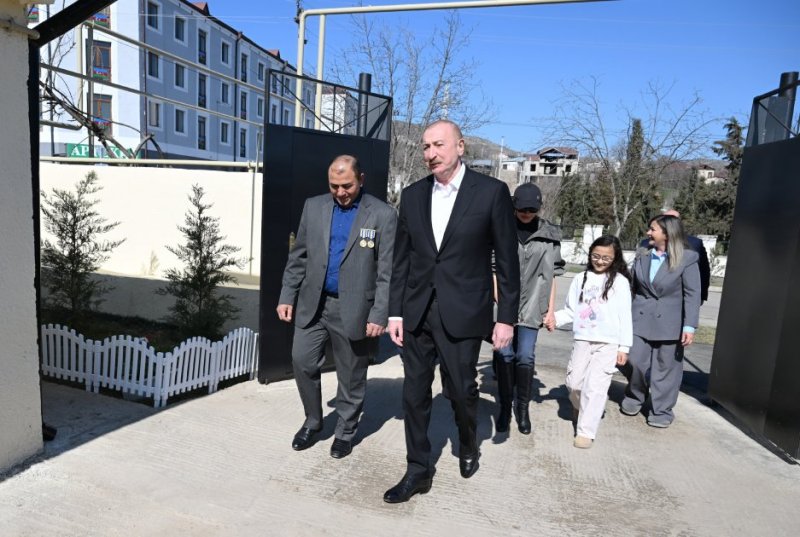 News about -   Prezident İlham Əliyev Xocavənd şəhərində görülmüş işlərlə tanış olub  