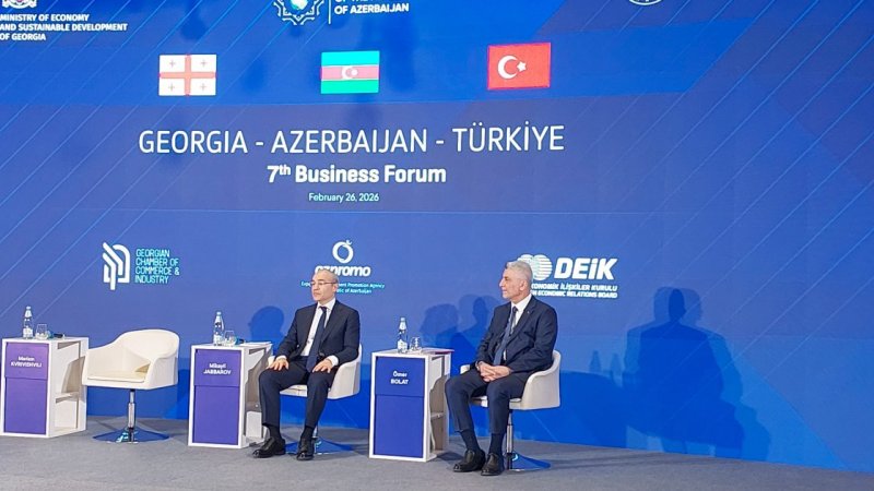 Azerbaijan, Georgia, Türkiye hold joint business forum