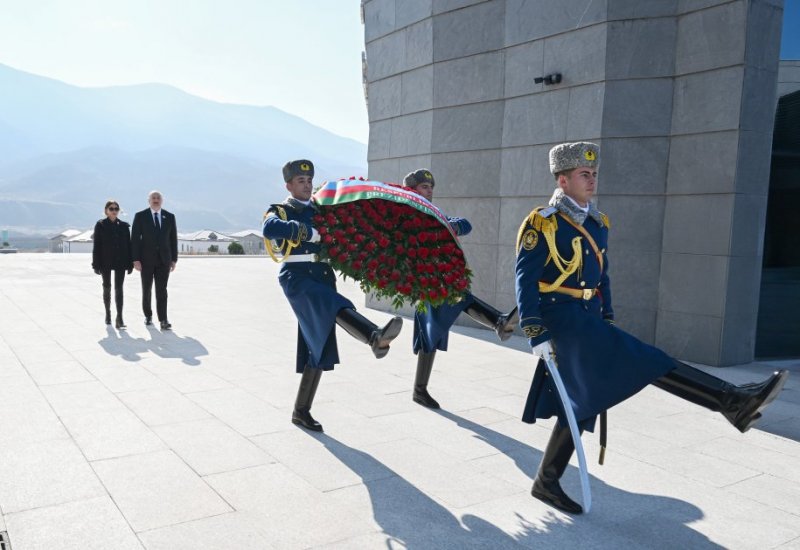 News about -   President Ilham Aliyev attends opening of Khojaly Genocide Memorial  