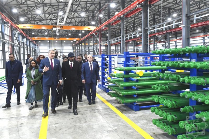 Ethiopian PM visits Alat Free Economic Zone