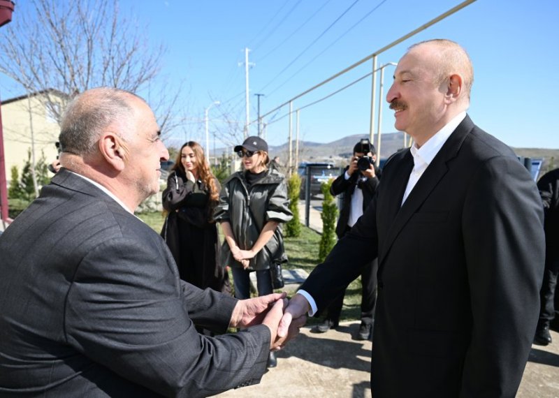 News about - President Ilham Aliyev inspects reconstruction progress in Khojavend village