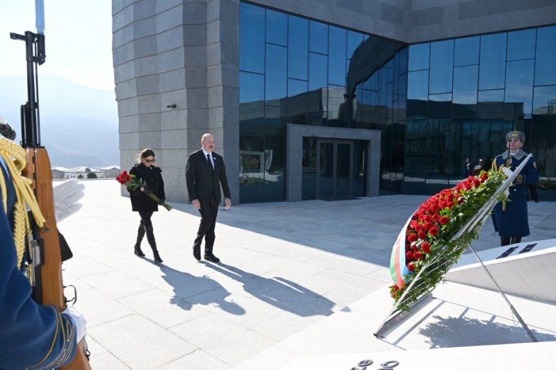 News about -   President Ilham Aliyev attends opening of Khojaly Genocide Memorial  