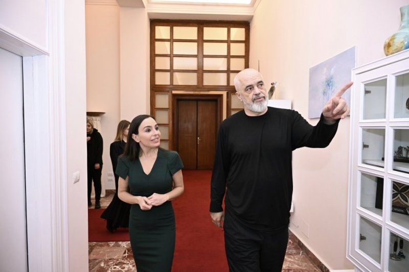 2026/02/3-1771366754.jpg + Leyla Aliyeva meets with Albanian PM Edi Rama in Tirana News about - Leyla Aliyeva meets with Albanian PM Edi Rama in Tirana