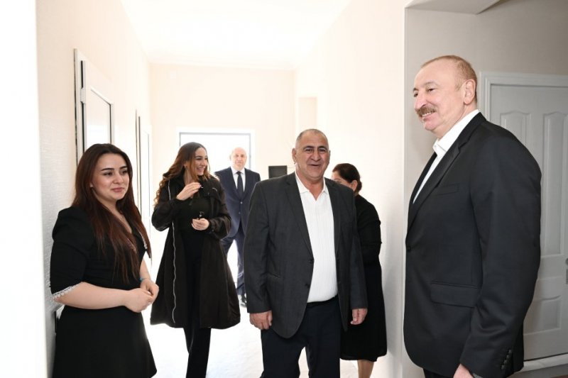News about - President Ilham Aliyev inspects reconstruction progress in Khojavend village