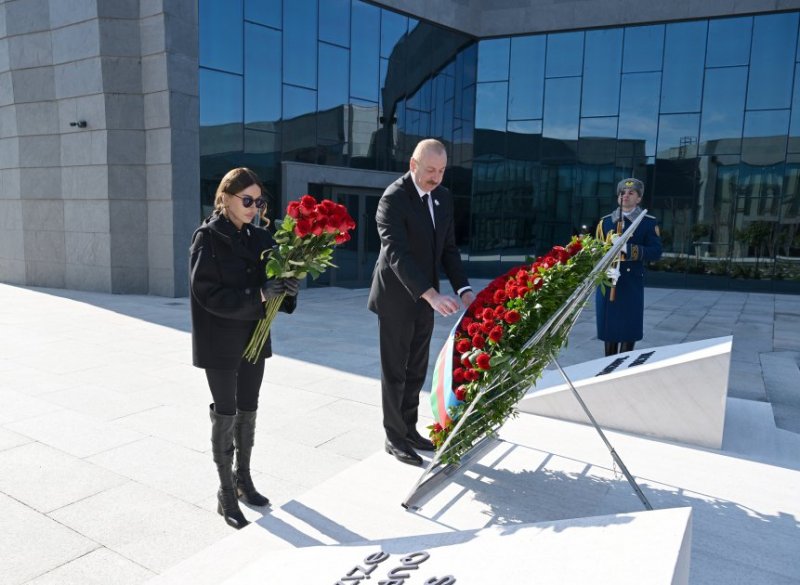   President Ilham Aliyev attends opening of Khojaly Genocide Memorial  