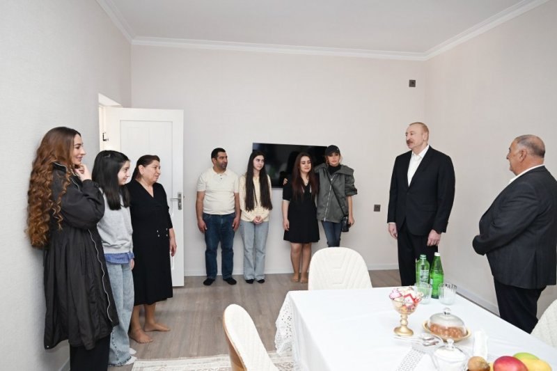 News about - President Ilham Aliyev inspects reconstruction progress in Khojavend village
