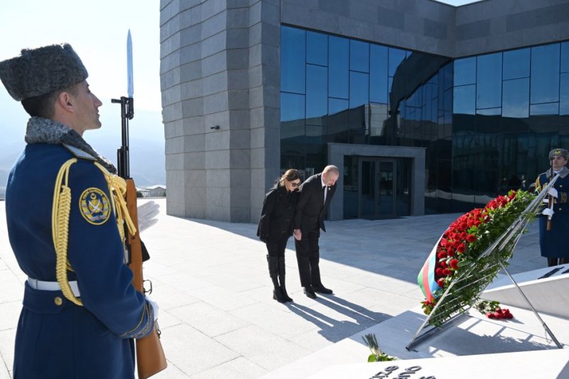 News about -   President Ilham Aliyev attends opening of Khojaly Genocide Memorial  