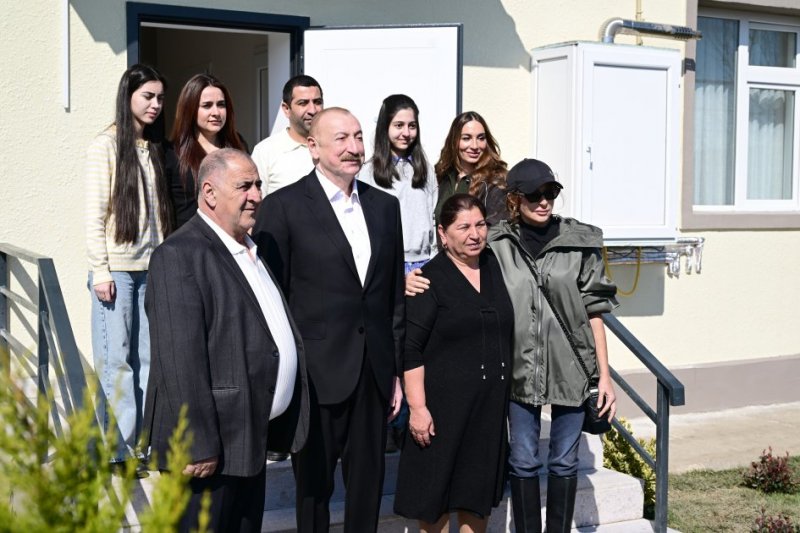 News about - President Ilham Aliyev inspects reconstruction progress in Khojavend village