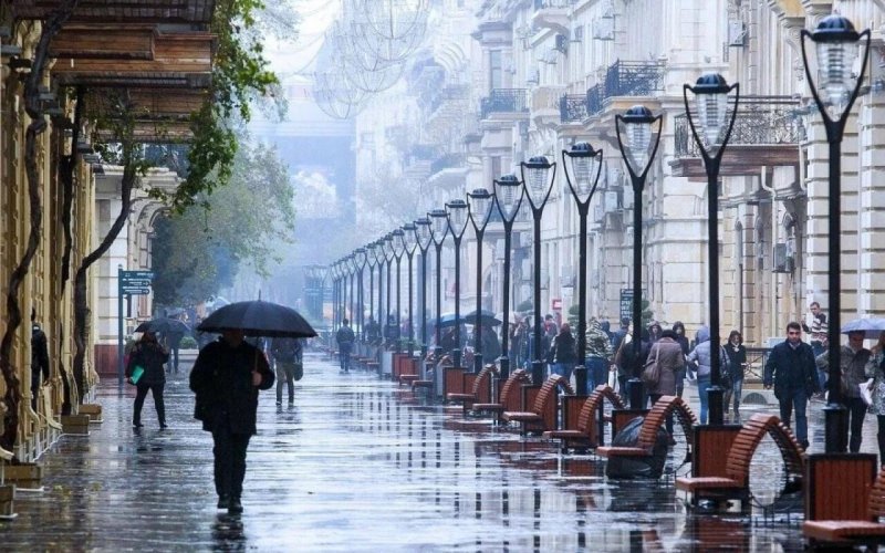 Bakıda və Abşeron yarımadasında növbəti üç gün intensiv yağış və qar gözlənilir – XƏBƏRDARLIQ