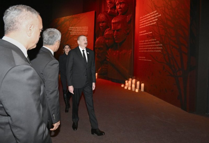 News about -   President Ilham Aliyev attends opening of Khojaly Genocide Memorial  