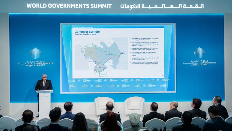 Samir Şərifov Dubayda TRIPP layihəsinin əhəmiyyətini vurğulayıb