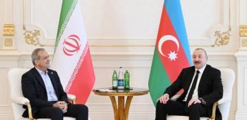  Azerbaijani, Iranian presidents discuss bilateral ties, regional situation 