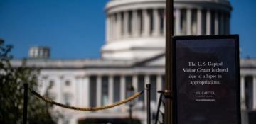 US government temporarily shuts down