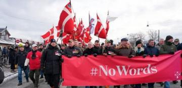 Thousands stage silent protest at US Embassy in Denmark