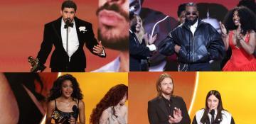 Key winners at the Grammy Awards