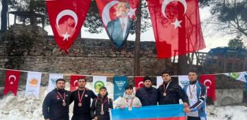 Türkiyədəki güləş festivalında Naxçıvan idmançıları uğurla çıxış etdi