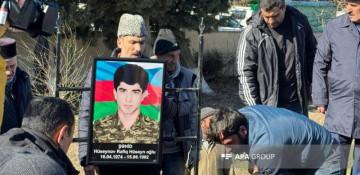 Birinci Qarabağ müharibəsinin itkin-şəhidi Rafiq Hüseynov Lökbatanda dəfn edilib