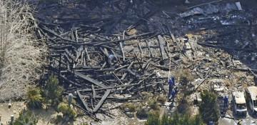 Fire at Japan's Buddhist temple leaves five dead