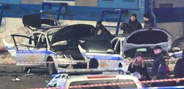 Policeman killed, two others injured in explosion outside Moscow railway station