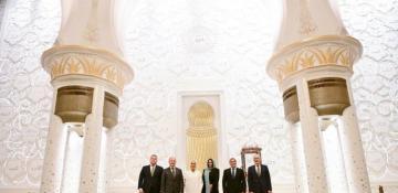 Leyla Aliyeva visits Sheikh Zayed Grand Mosque in Abu Dhabi