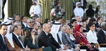  President Aliyev presented with Zayed Award for Human Fraternity 