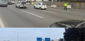 Bakı–Sumqayıt yolunun Sulutəpə dairəsi istiqamətində hərəkət məhdudlaşdırılıb