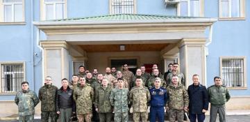 Foreign military attachés visit Azerbaijan Air Force military unit