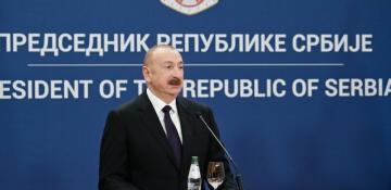 Prezident İlham Əliyev: Serbiya və Azərbaycan - iki dost ölkə daim bir-birinin yanındadır