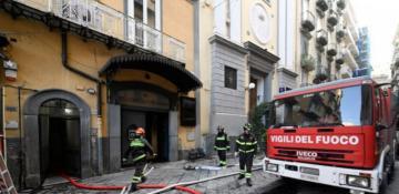 Fire destroys historic Teatro Sannazaro in Naples
