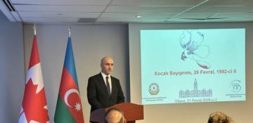Xocalı soyqırımı qurbanlarının xatirəsi Ottavada anılıb