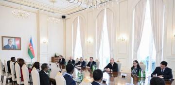   Azerbaijan's president holds expanded meeting with Ethiopian premier  