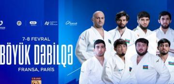 Parisdə cüdo üzrə nüfuzlu turnirdə milli komandamız 8 idmançı ilə çıxış edəcək