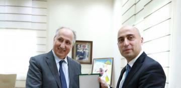 Elm və təhsil naziri Emin Əmrullayev Mərakeş Krallığında həmkarı ilə görüşüb