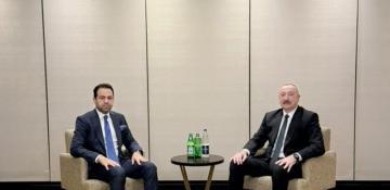  Prezident İlham Əliyevin Əbu-Dabidə Müsəlman Ağsaqqalları Şurasının baş katibi ilə görüşü olub 