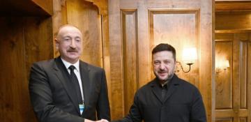   Azerbaijani, Ukrainian presidents meet in Munich  
