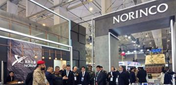 Azerbaijani delegation attends World Defense Show