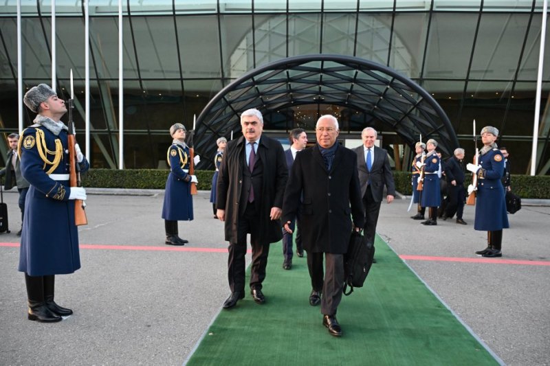 Aİ Şurasının Prezidenti Antonio Koştanın Azərbaycana rəsmi səfəri yekunlaşıb