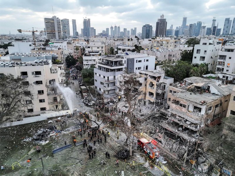 Iran launches airstrikes on government compound in Tel Aviv