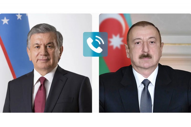 Mirziyoyev Prezident İlham Əliyevə zəng edib