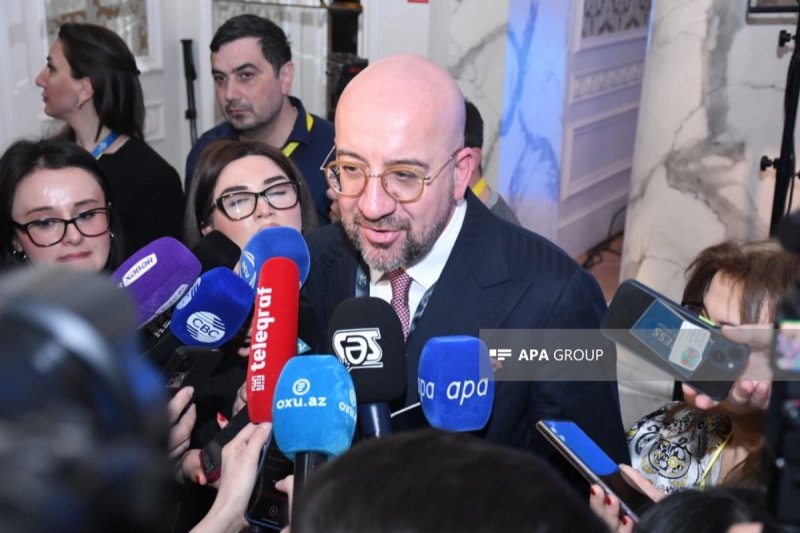 Şarl Mişel: Azərbaycan-Ermənistan sülhü regionun iqtisadi inkişafına müsbət təsir göstərəcək