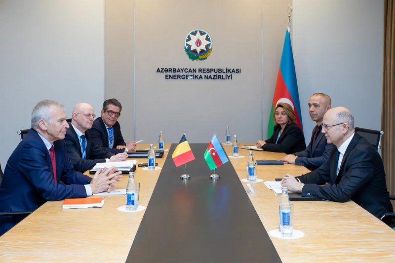 Azərbaycan ilə Belçika arasında “yaşıl enerji” əməkdaşlığı məsələləri müzakirə olunub