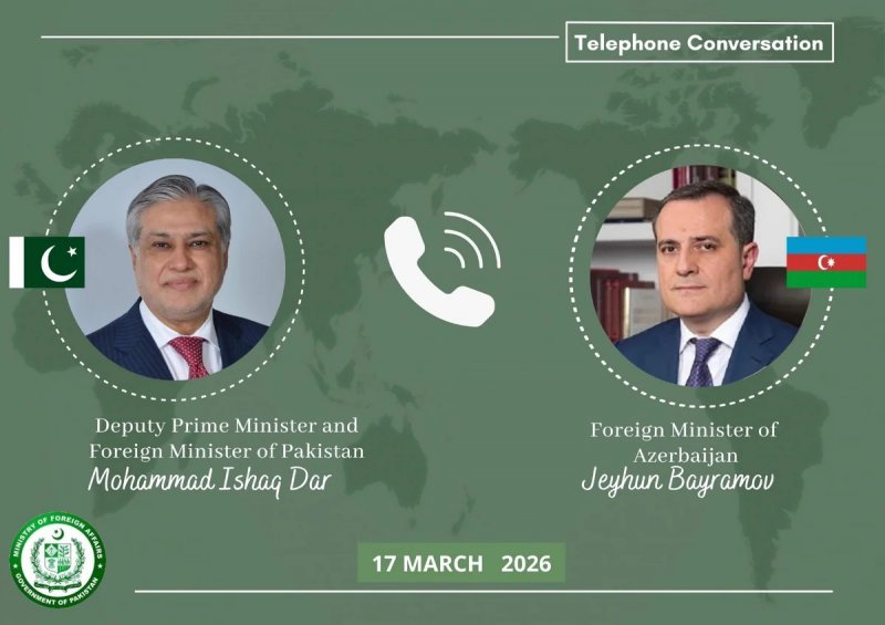 Ceyhun Bayramov Pakistanlı həmkarı ilə regiondakı vəziyyəti müzakirə edib