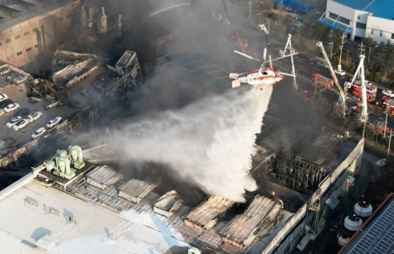 At least 11 people killed at car parts plant fire in S. Korea