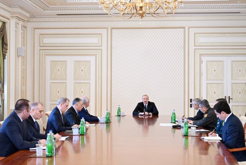   President Ilham Aliyev chairs meeting of Security Council  