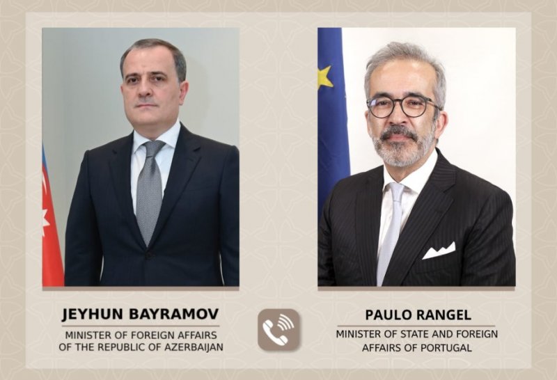 Portuqaliyanın xarici işlər naziri Ceyhun Bayramova zəng edib