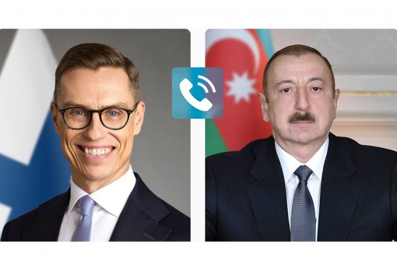 Azerbaijani, Finnish presidents hold phone talk