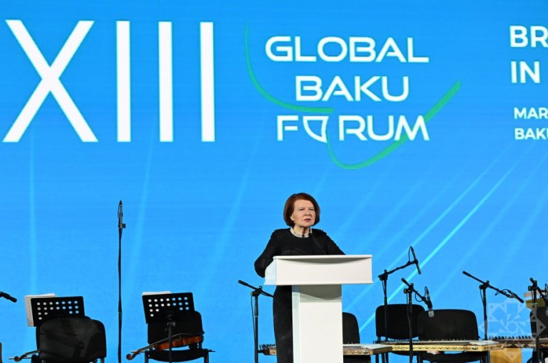 Vayra Vike-Freyberqa: Qlobal Bakı Forumu beynəlxalq əməkdaşlığın daha da artması üçün imkanlar yaradır
