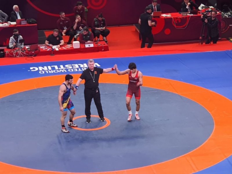 Azerbaijani Greco-Roman wrestler crowned European champion