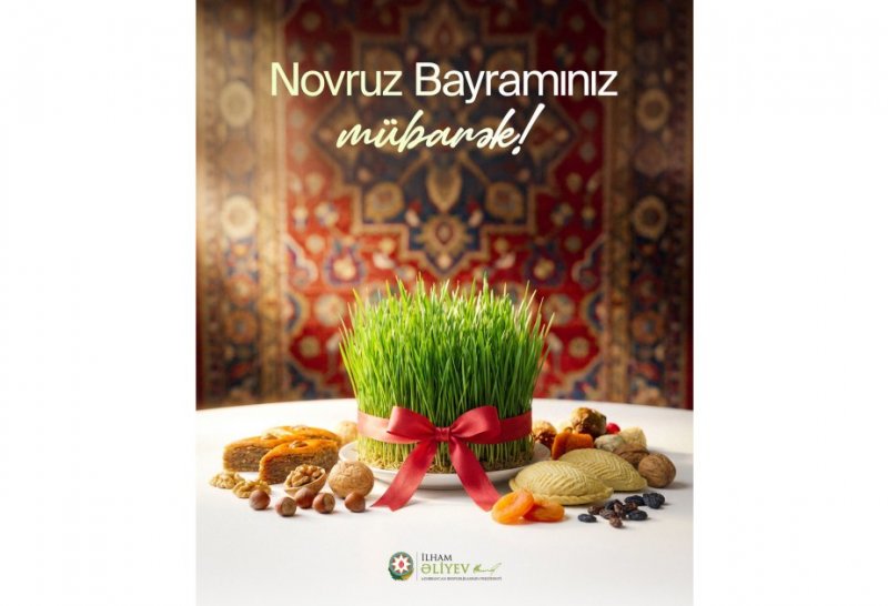 News about -   President Ilham Aliyev makes Novruz holiday post on social media accounts -  PHOTO   